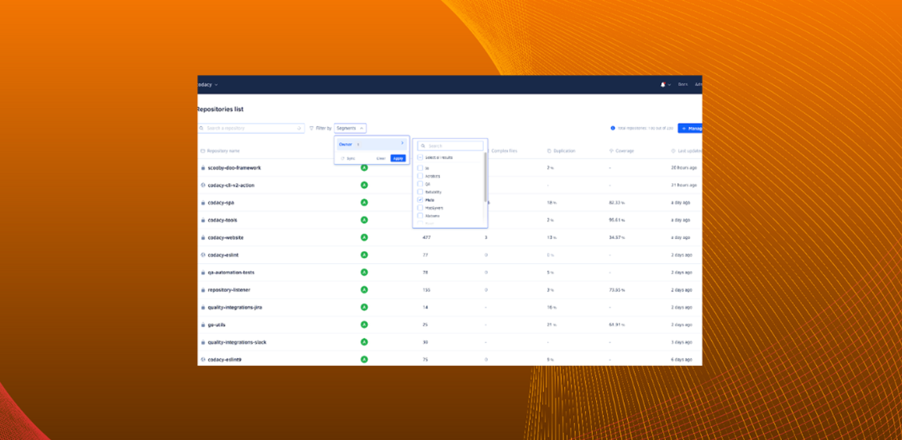 segments for github custom properties 