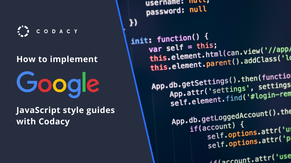 How to implement Google JavaScript style guide with Codacy